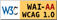 Icono Nivel Conformidad Doble-A, W3C-WAI Web Content Accessibility Guidelines 1.0